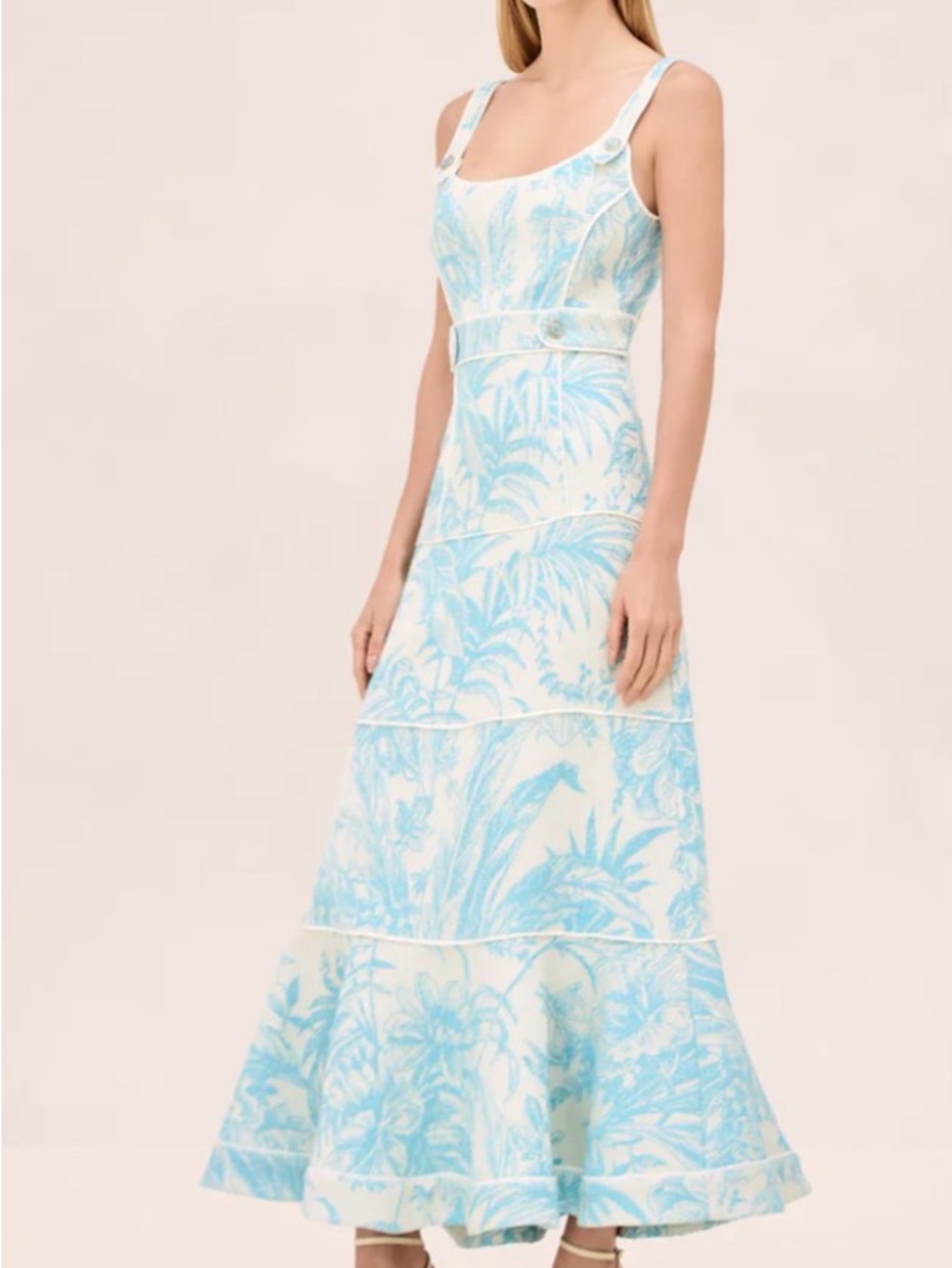 ALEXIS KAYLEEN DRESS AQUA